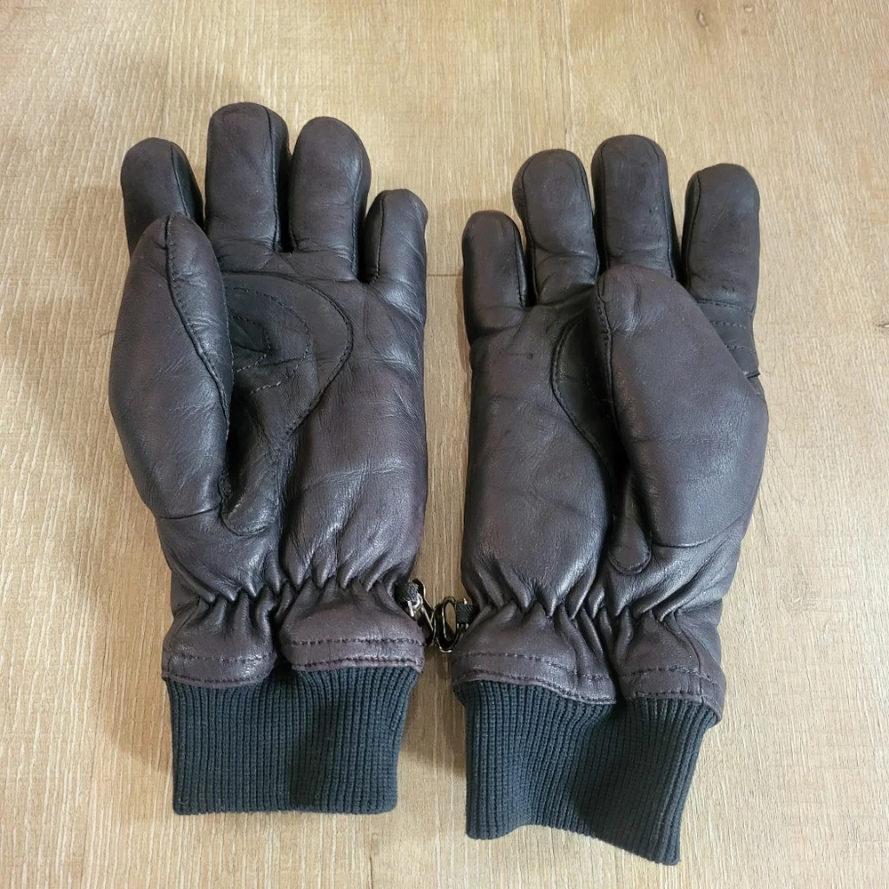 Vintage Grandoe Woman's Leather Gloves Size Medium